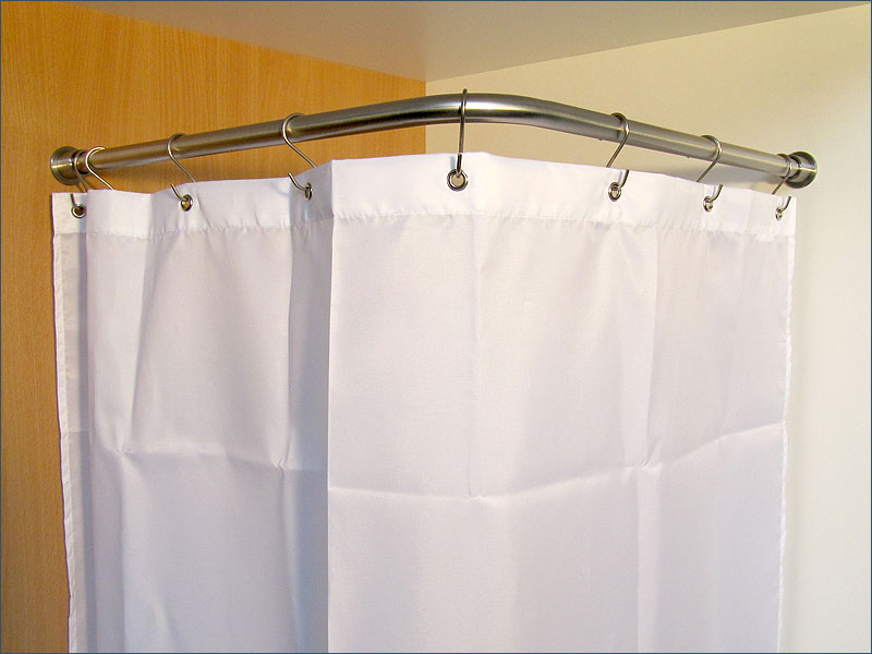 Shower curtain hooks