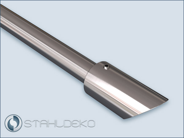 End Piece Turris 16, Stainless Steel V2A.