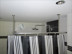 Angular Shower Curtain Rod, L-shaped, Curved, Attached Only to the Ceiling