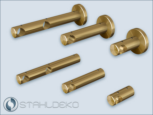 Rod bracket post 16, Solid brass. Rod bracket post 16, Solid brass.