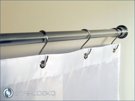 Hooks for Shower Curtains, made of Stainless Steel various sizes Hooks for Shower Curtains, made of Stainless Steel various sizes