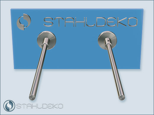 Simple Towel Bar with Stainless Steel Tube Ø 10mm Simple Towel Bar with Stainless Steel Tube Ø 10mm