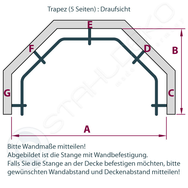 Bend stylish fittings into a trapezoid shape, equip 5-sided bay windows, 5-sided bay windows with curtains