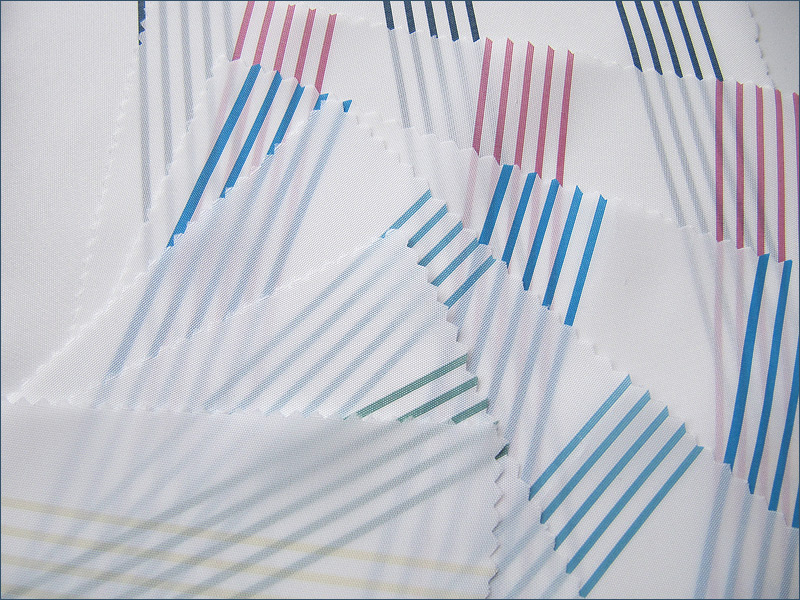 Transparency, shower curtain five-stripes Transparency, shower curtain five-stripes