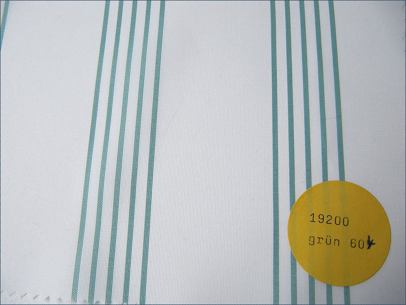 Shower curtain five-stripes green Shower curtain five-stripes green