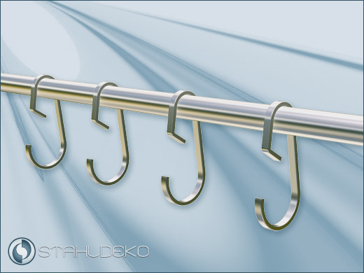 Matching hooks for wardrobe base-10