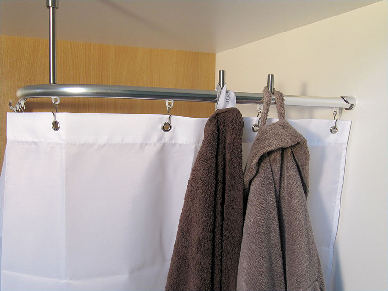 Stainless steel hooks for bathrobe and bath towel