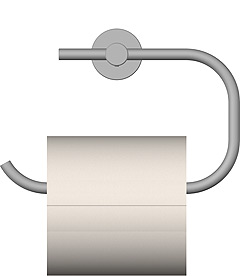 Wall-mounted toilet roll holder