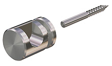 Carrier for disc rods is screwed on with hanger bolts Carrier for disc rods is screwed on with hanger bolts