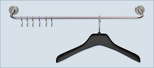 Wall wardrobe Base-10 we supply in various standard sizes or manufacture to measure