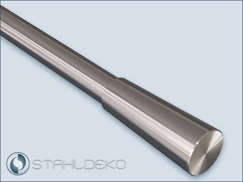 End Cap Tura 16, V2A Stainless Steel.