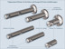 Different versions: wall bracket rod bracket for curtain rods Post-16,1-track,2-track,open and closed