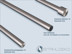 For our railings with 16mm tubes we offer knock-in caps or cylinder end pieces