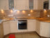 L-shaped kitchen rail made to measure