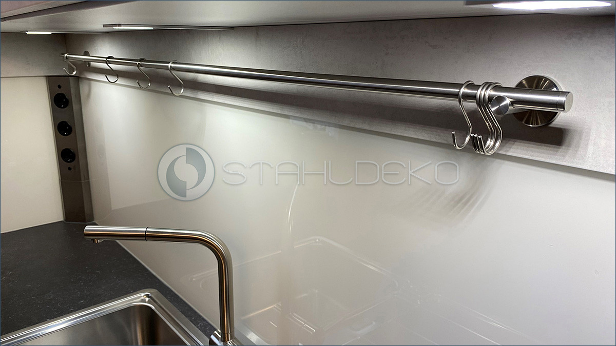 Premium Kitchen Rail Systems | Stainless Steel & Brass Rails for ...