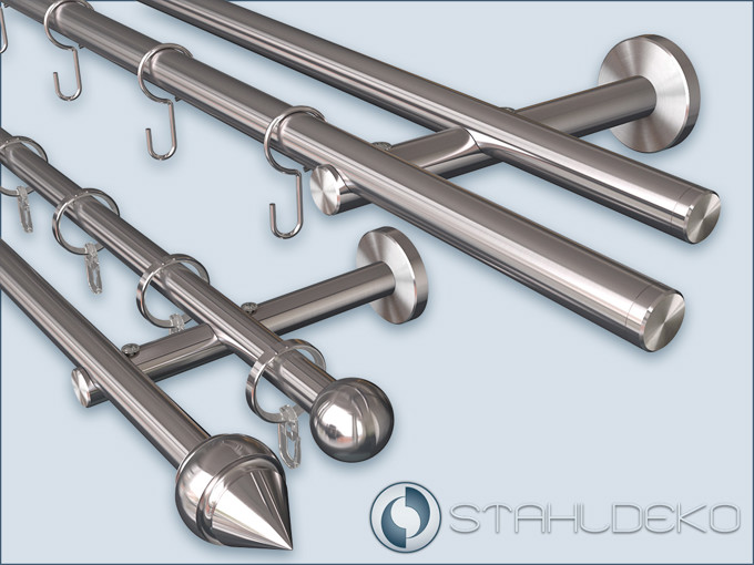 Configure any double-track style set Sont-16 made of stainless steel with a 16 mm pipe.