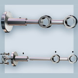 Curtain rods Primo-16 double-track for room design