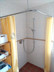 Angle Shower Curtain Rod for Accessible Shower