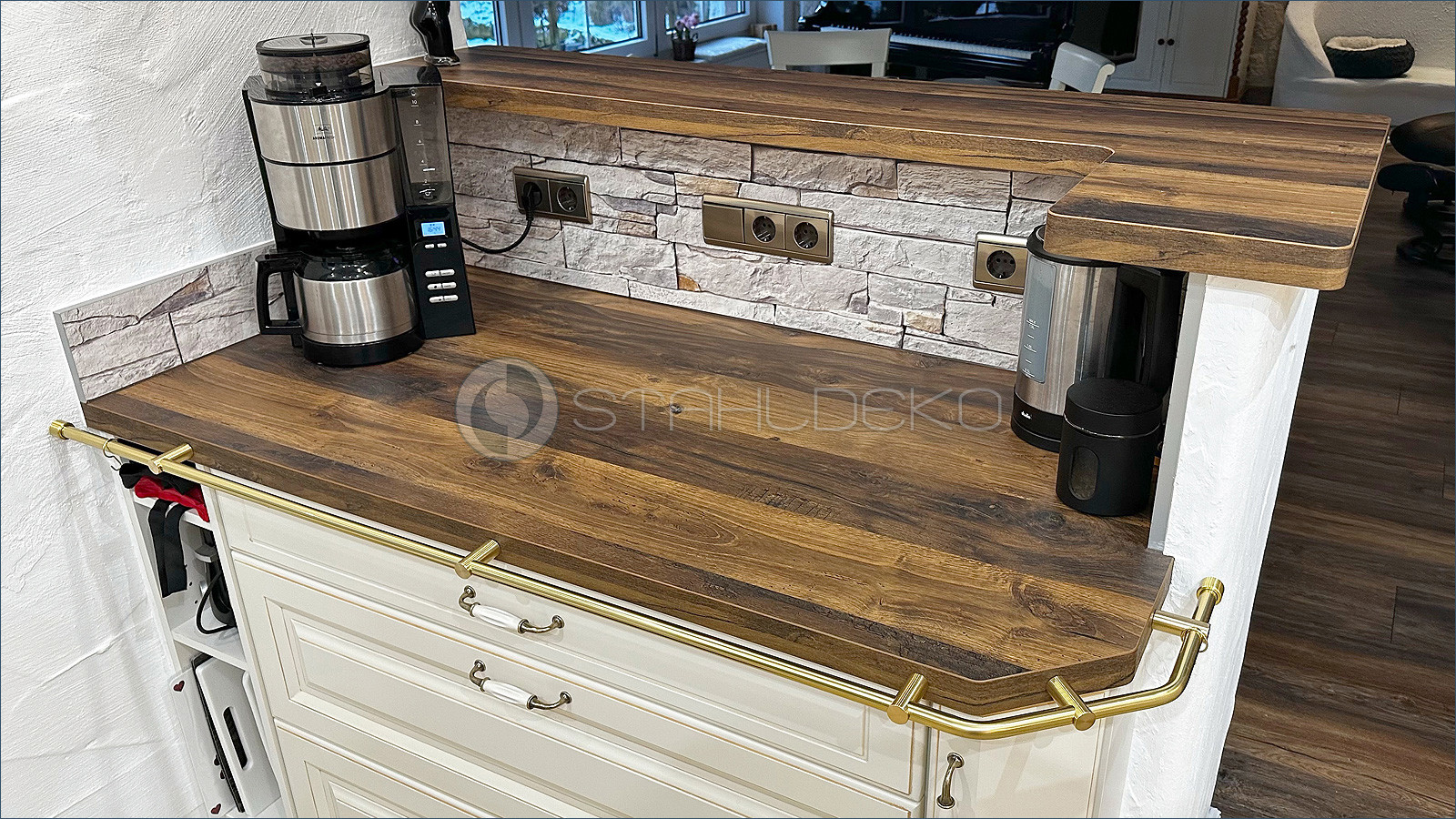 Steel Kitchen Rails For Kitchen Premium Kitchen Rail Systems | Stainless Steel & Brass Rails for ...