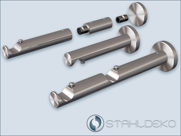 Bracket Sont 20mm for stainless steel pipes and aluminum profiles