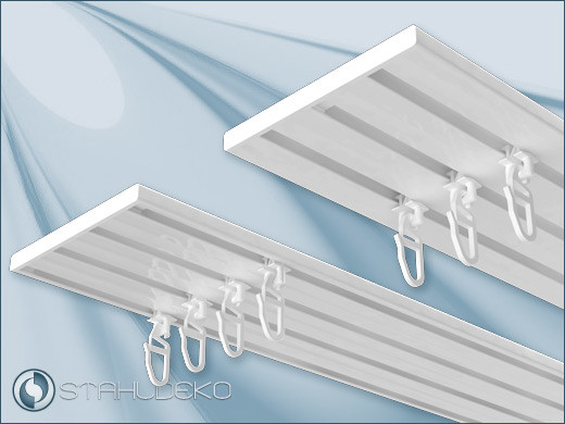 Curtain rail aluminum rail for sliding curtain panel