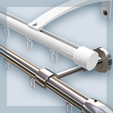 Picture for category Single track curtain rods
