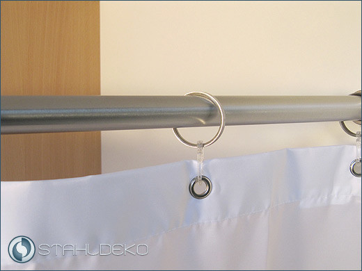 Shower Curtain Ring made of Stainless Steel, 10, 16, 20 or 28mm
